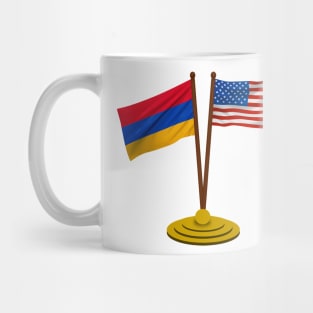 American Armenian Flag Mug